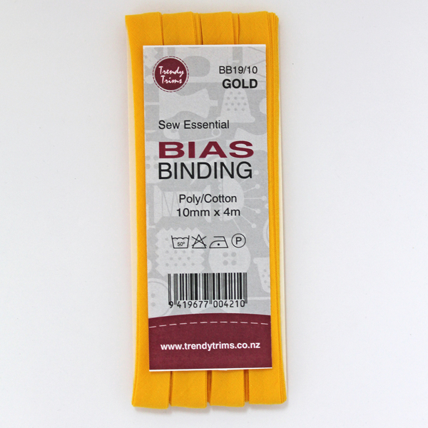 Gold Bias Binding