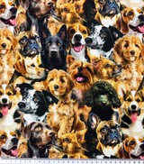 Furry Fun Crowded Dogs