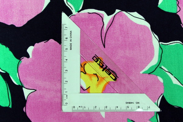 Dusky Pink Water-Colour Floral Rayon