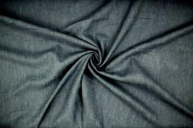 Dark Wedgewood Blue Bio Washed Linen