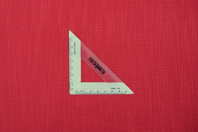 Watermelon Bio Washed Tweed Linen/Cotton Blend