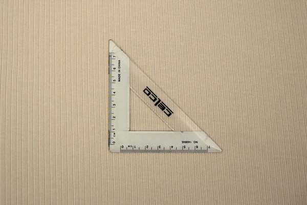 Creamy Blush 100% Cotton Flat Ribbing