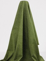 Green on Green Ponga Koru Design Kiwiana Cotton