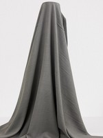 Elephant Grey Textured Rayon/Linen Blend