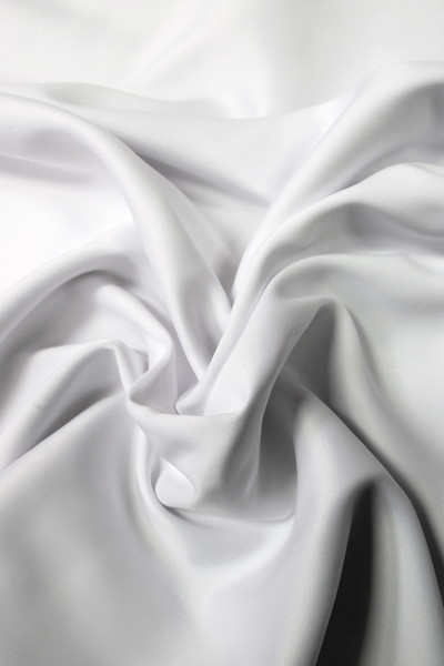 White De-lustered Sateen