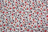 Nature Trail (Mushrooms) on Cream Premium Cotton