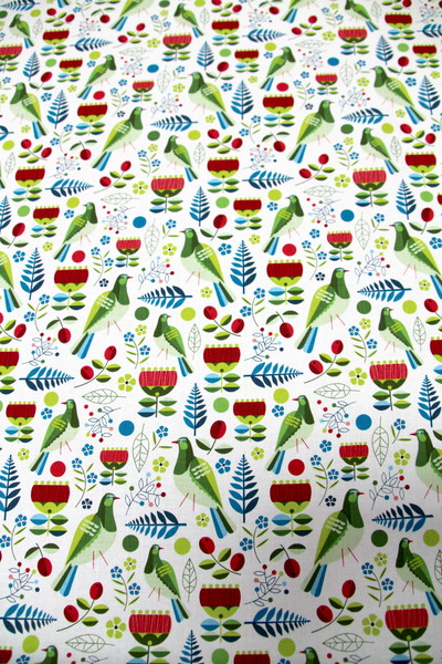 Early Birds: Kereru, Kiwiana Cotton