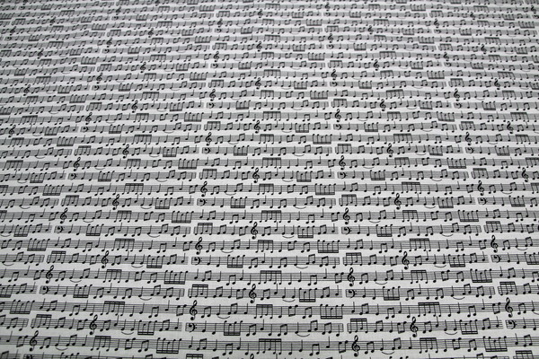 Musical Score Printed Cotton