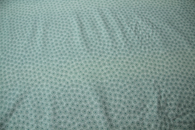 Mint Daisy Printed Cotton New Image