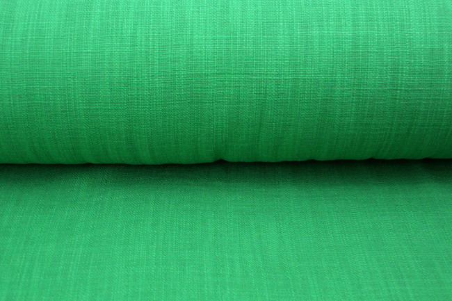 Emerald Bio Washed Tweed Linen/Cotton Blend