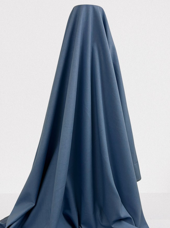 Cobalt Blue Linen Blend