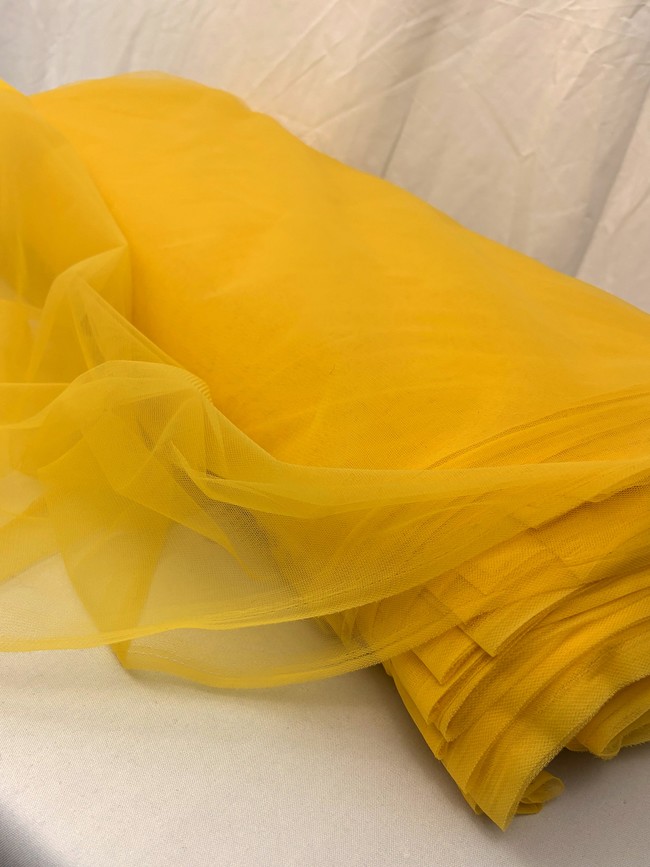 Sunshine Yellow Super Soft Lightweight Tulle
