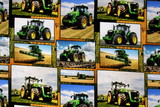 Farmers Paradise Farm Machines Premium Printed Cotton