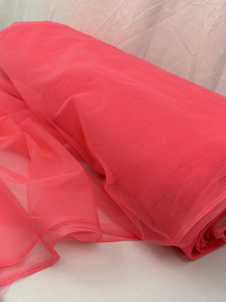 Neon Pink Super Soft Lightweight Tulle