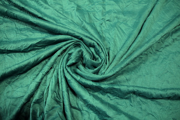 Jade Green Light Crinkle Knit