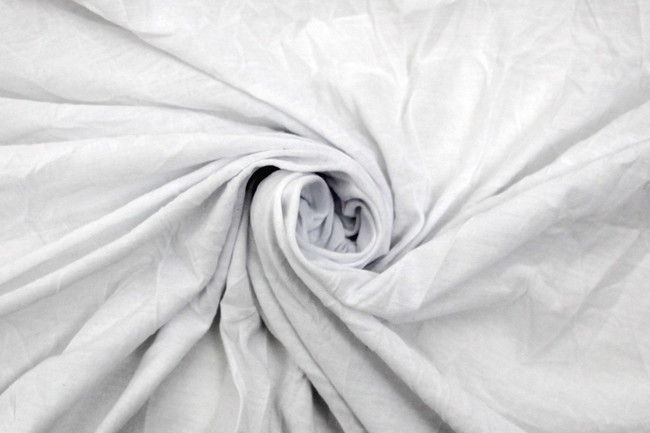 White Light Crinkle Knit