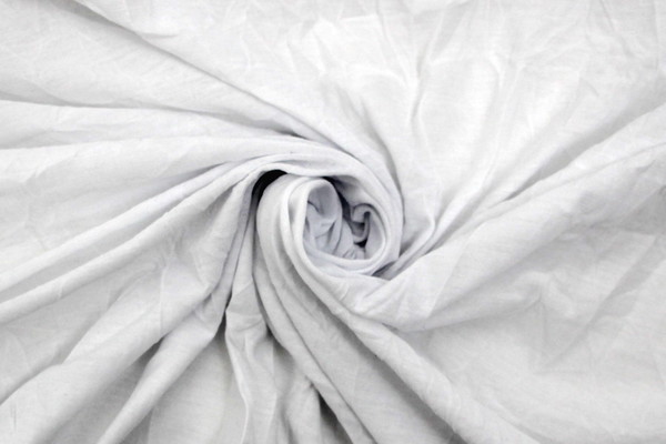White Light Crinkle Knit