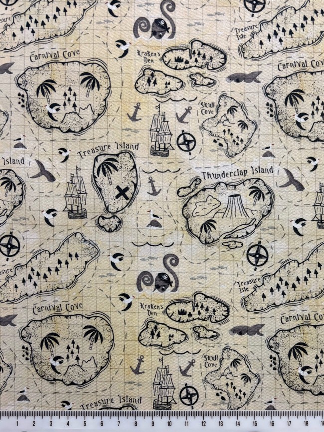 A Pirates Adventure Treasure Map