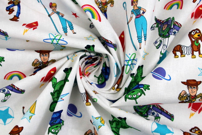 Disney's Toy Story Friends Premium Printed Cotton