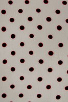 Royal Blue Dots on Stone T-Shirt Knit