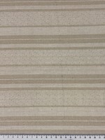 Neutral Toned Multi Textured Striped Linen Cotton Blend