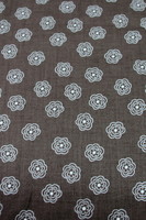 Graphic Flower Printed Cotton