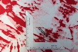 Red & White Large Tie-dye Rayon New Image