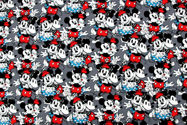 Disney's Mickey & Minnie Mouse Love Packed Premium Printed Cotton