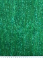 Mottled Greens Printed Cotton