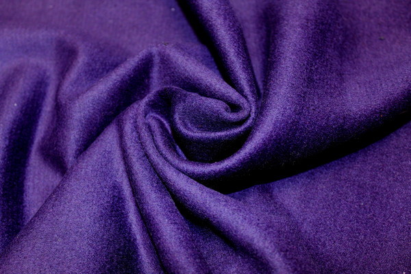 Winter Weight Wool Blend - Purple
