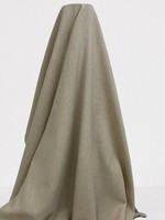 Light Sand Multi Textured Self-Striped Linen Cotton Blend