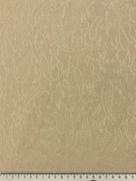 Creamy Buff Cotton Lycra Jacquard