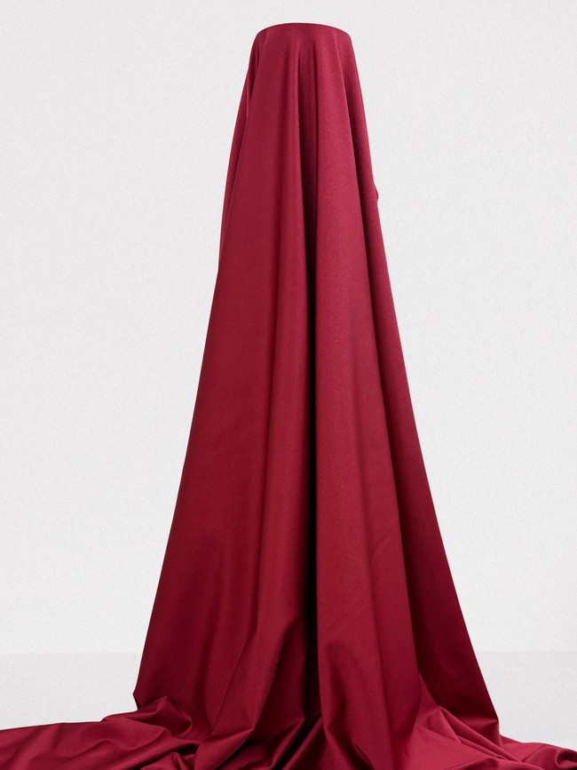 Burgundy Nylon Lycra