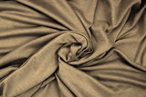 Mouse Brown Double Jersey Interlock Knit