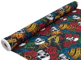 Memento Mori Printed Cotton