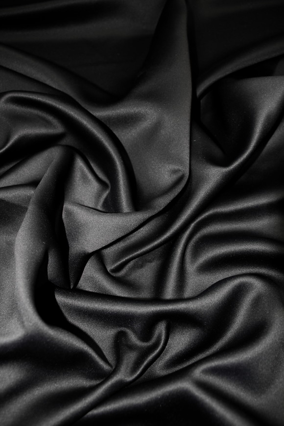 Jet Black - Triple Weave Black-Out Curtaining