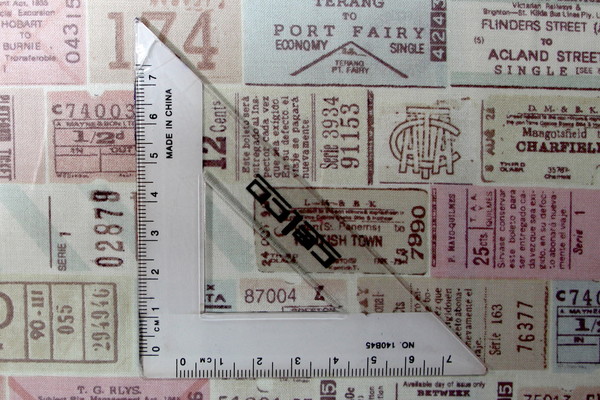 Ticket to Ride Printed Cotton