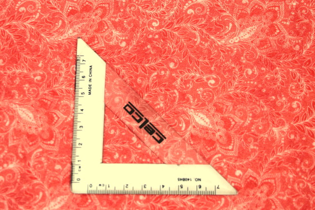 Guava Paisley Printed Cotton - Extra Wide