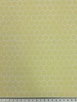 Lemon Honeycomb Printed Cotton