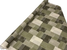 Sage Patchwork - Mid-weight Premium Cotton