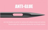 Size 90/14 Anti-Glue Machine Needles