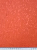 Summer Coral Cotton Lycra Jacquard