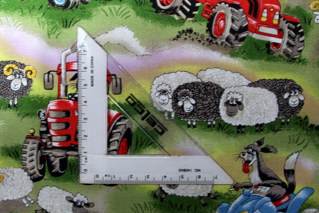 NZ Field Days Kiwiana Cotton - Green