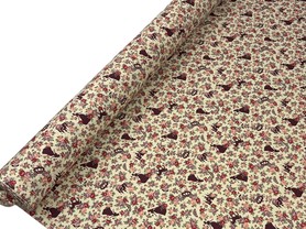 Cinderella with Floral Pinks Printed Cotton