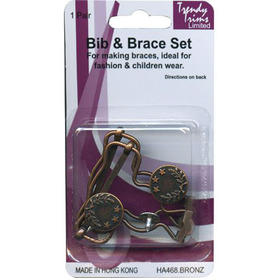 Bib & Brace Set x 1 Pair