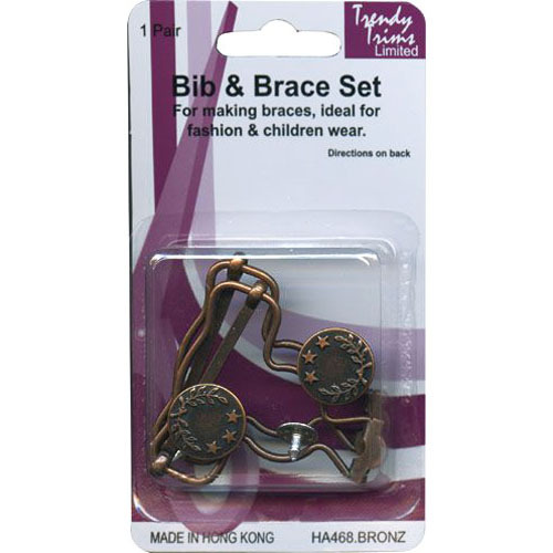 Bib & Brace Set x 1 Pair
