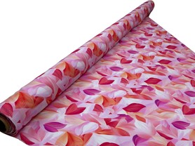 Petals in Pastel Tones Digital Printed Rayon