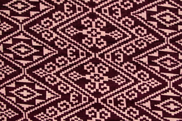 Burgandy, Gold & Light Pink Saree with Blouse