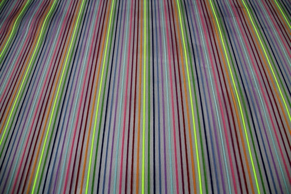 Rainbow Stripes on Grey Netting