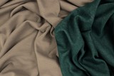 Mouse Brown Double Jersey Interlock Knit